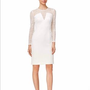 Calvin Klein Women’s Illusion Petal Scuba Dress